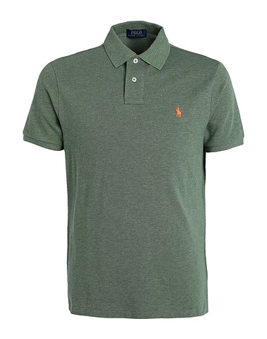 POLO RALPH LAUREN Polo shirt Sage green 100% Cotton