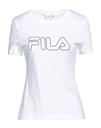 FILA T-shirt Bianco 100% Cotone