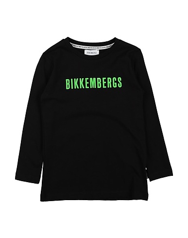 BIKKEMBERGS T-shirt Black 100% Cotton