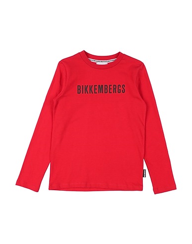 BIKKEMBERGS T-shirt Red 100% Cotton