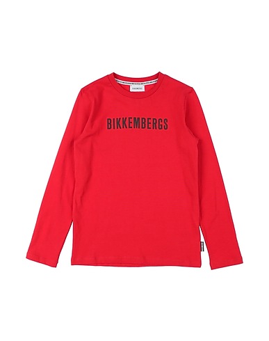 BIKKEMBERGS T-shirt Red 100% Cotton