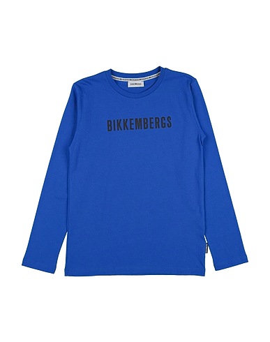 BIKKEMBERGS T-shirt Blue 100% Cotton