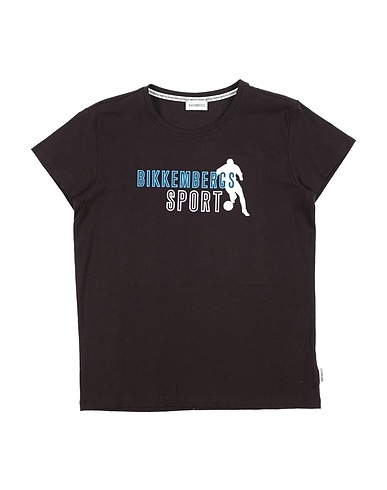 BIKKEMBERGS T-shirt Black 100% Cotton