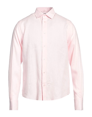 TRUSSARDI Linen shirt Pink 100% Linen