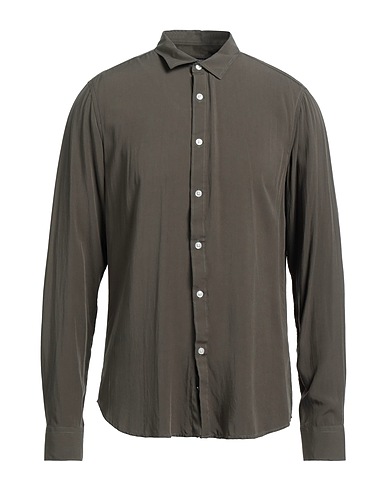 GIANNI LUPO Shirts Military green 100% Rayon