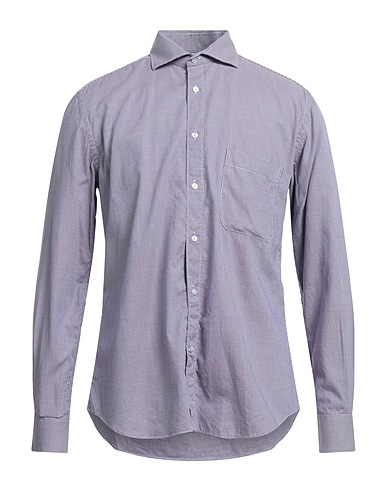 CC COLLECTION CORNELIANI Patterned shirt Mauve 100% Cotton