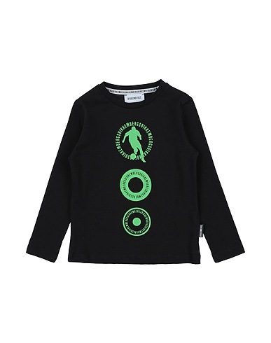 BIKKEMBERGS T-shirt Black 100% Cotton