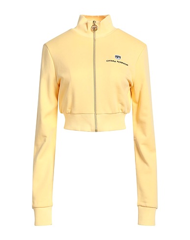 CHIARA FERRAGNI Sweatshirt Pastel yellow 100% Cotton
