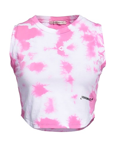 HINNOMINATE Crop top Pink 92% Cotton, 8% Elastane