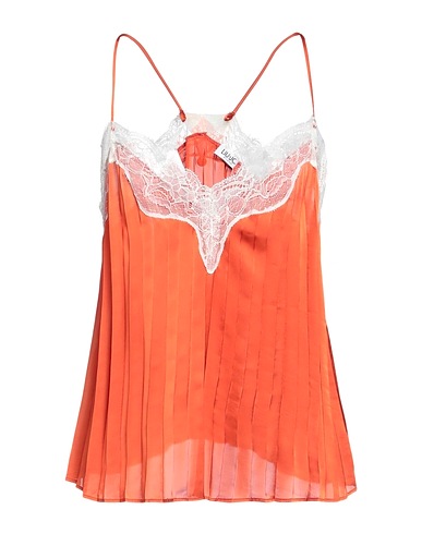 LIU •JO Camisole Ruggine 100% Poliestere, Poliammide