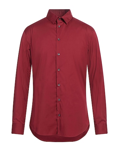 GIORGIO ARMANI Chemise de couleur unie 75% Coton, 21% Polyamide, 4% Élasthanne