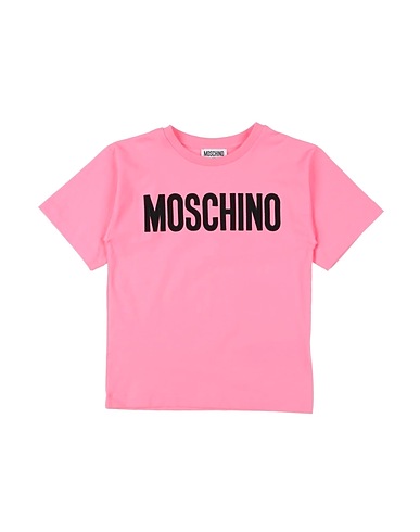 MOSCHINO KID T-shirt Rosa 95% Cotone, 5% Elastan