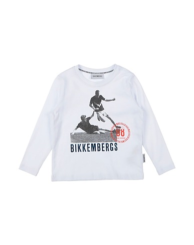 BIKKEMBERGS T-shirt White 100% Cotton