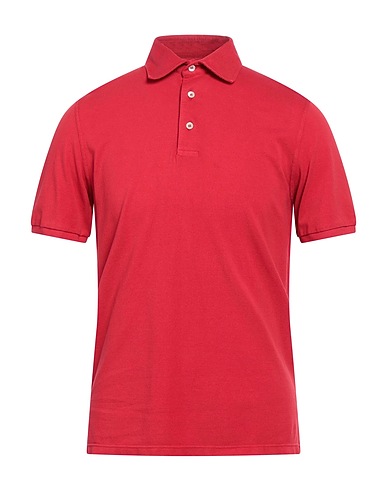 FEDELI Polo ROSSO 100% Coton