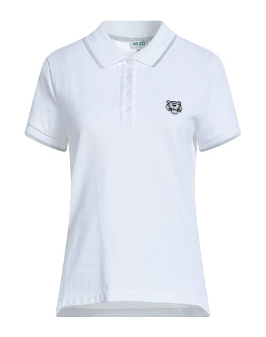 KENZO Polo shirt White 100% Cotton