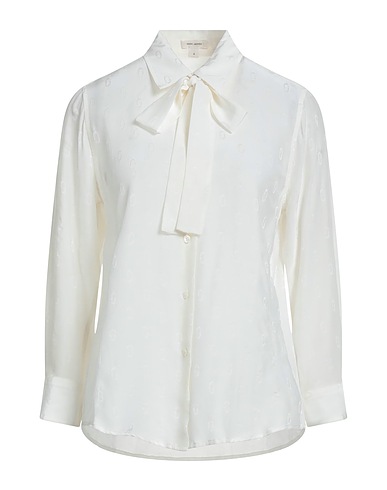 MARC JACOBS Solid color shirts & blouses Off white 57% Rayon, 43% Silk