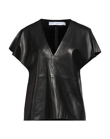 IRO Top Black 100% Lambskin