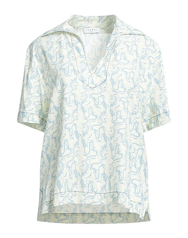 SANDRO Top Ivory 100% Viscose