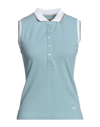 JACOB COHЁN Polo Celeste 94% Cotone, 6% Elastan
