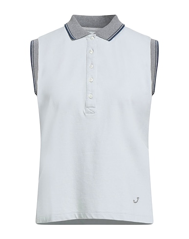 JACOB COHЁN Poloshirt Hellgrau 94% Baumwolle, 6% Elastan