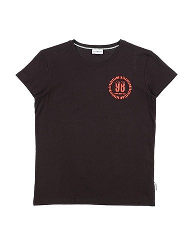 BIKKEMBERGS T-shirt Nero 100% Cotone