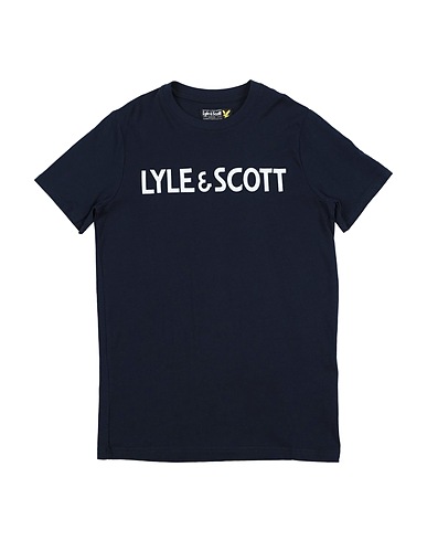 LYLE & SCOTT T-shirt Midnight blue 100% Cotton
