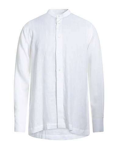 TRUSSARDI Linen shirt White 100% Linen
