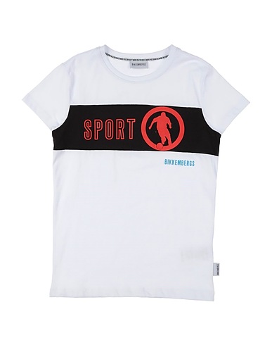 BIKKEMBERGS T-shirt Bianco 100% Carta
