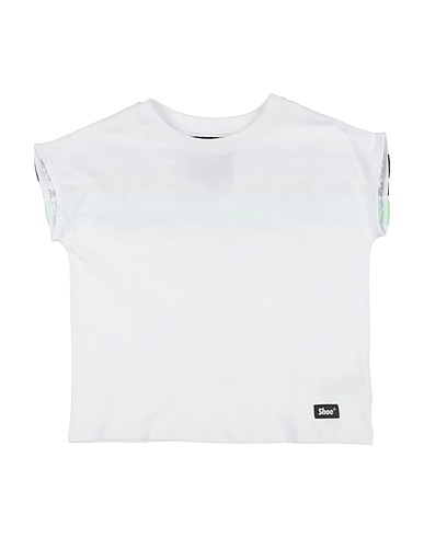 SHOE T-shirt White 100% Cotton
