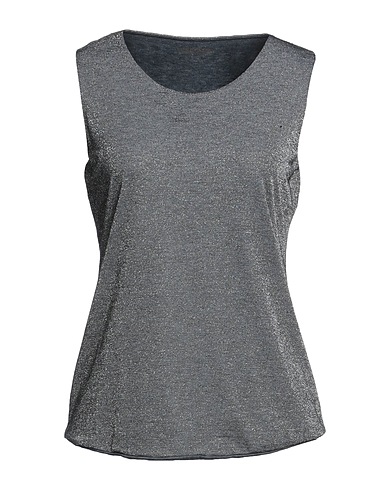 PUROTATTO Top Grey 50% Viscose, 35% Modal, 15% Wool