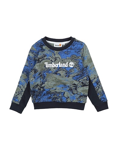 TIMBERLAND Sweatshirt Military green 80% Cotton, 20% Polyester, Elastane