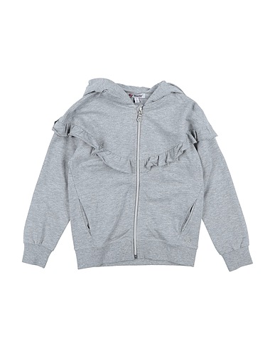 YOURS by 02TANDEM Hooded track jacket  Grey 90% Cotton, 10% Viscose