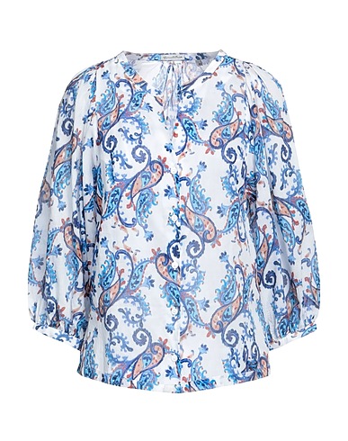 CAMICETTASNOB Camicie  e bluse fantasia Off white 100% Cotone