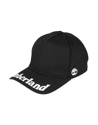TIMBERLAND Hat Black 100% Cotton