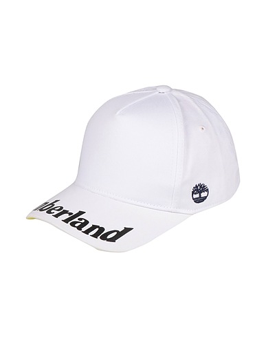 TIMBERLAND Hat White 100% Cotton