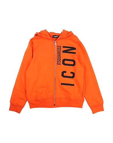 DSQUARED2 Hooded track jacket  Mandarin 100% Cotton