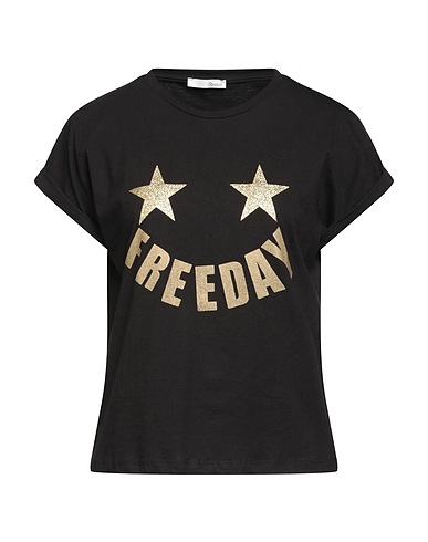 RELISH T-shirt Black 100% Cotton