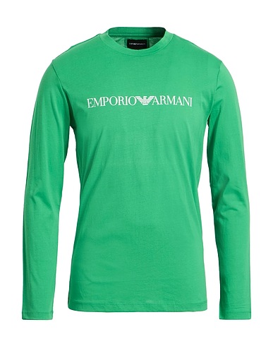 EMPORIO ARMANI T-shirt Green 100% Cotton