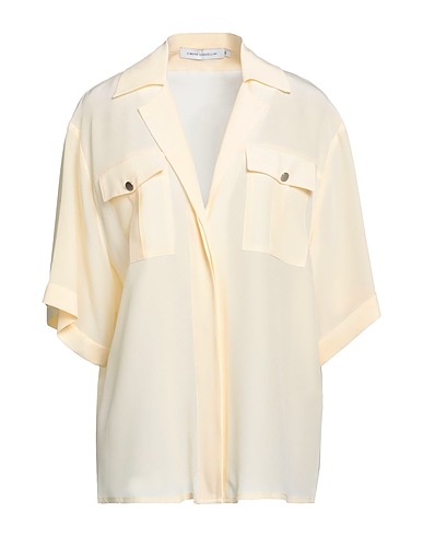 SIMONA CORSELLINI Silk shirts & blouses Cream 100% Silk