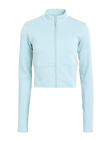 CALVIN KLEIN Felpa Celeste 95% Nylon, 5% Elastan