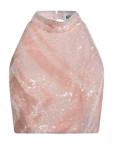 KOCHÉ Top spalle scoperte Cipria 97% Poliestere, 3% Elastan