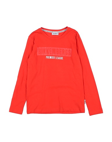 BIKKEMBERGS T-shirt Coral 100% Cotton