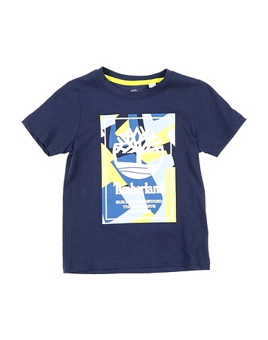 TIMBERLAND T-shirt Blu notte 95% Cotone, 5% Elastan