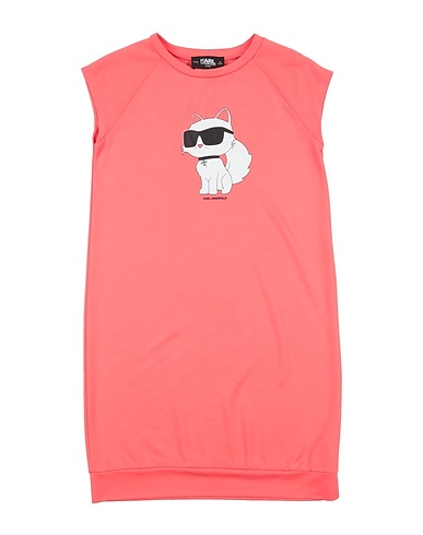 KARL LAGERFELD Vestito Salmone 64% Modal, 36% Poliestere