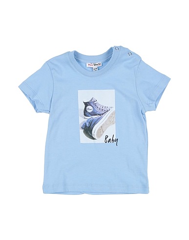 YOURS by 02TANDEM T-shirt Sky blue 100% Cotton