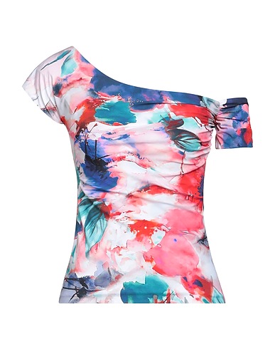CHIARA BONI LA PETITE ROBE T-shirt Fuchsia 72% Polyamide, 28% Elastane