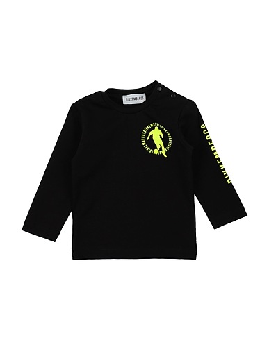 BIKKEMBERGS T-shirt Nero 95% Cotone, 5% Elastan
