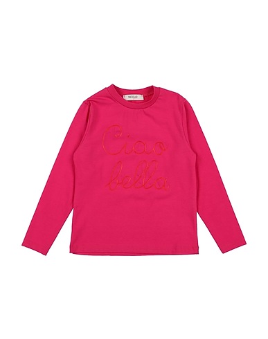 VICOLO T-Shirt Fuchsia 90% Baumwolle, 10% Elastan