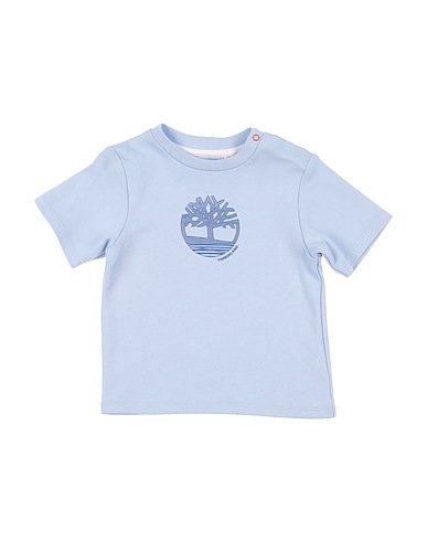 TIMBERLAND T-shirt Sky blue 100% Cotton