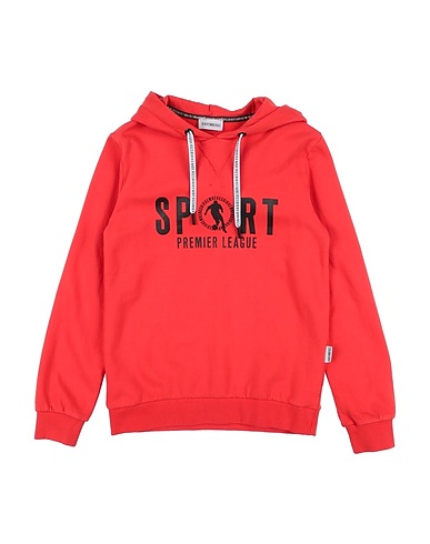 BIKKEMBERGS Sweatshirt Red 100% Cotton